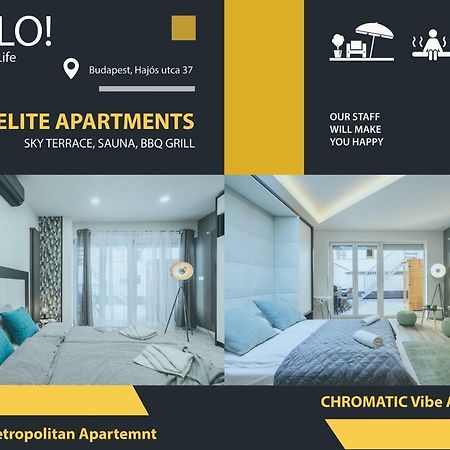 Bpr Elite Apartments - Sky Terrace Budapeşte Dış mekan fotoğraf